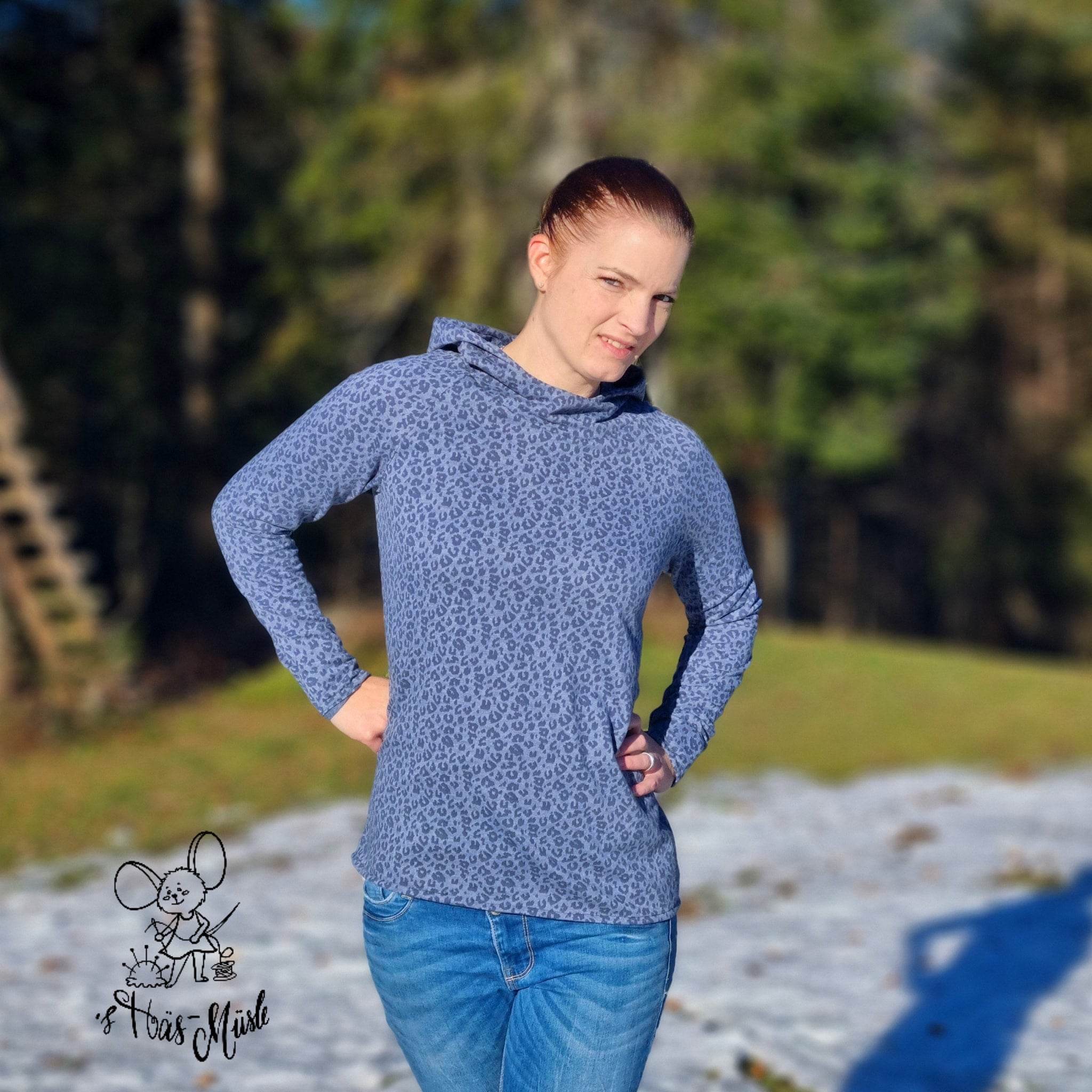 Schnittmuster Raglansweater / Hoodie ISTRANA Gr. 34-56 : - Sewando