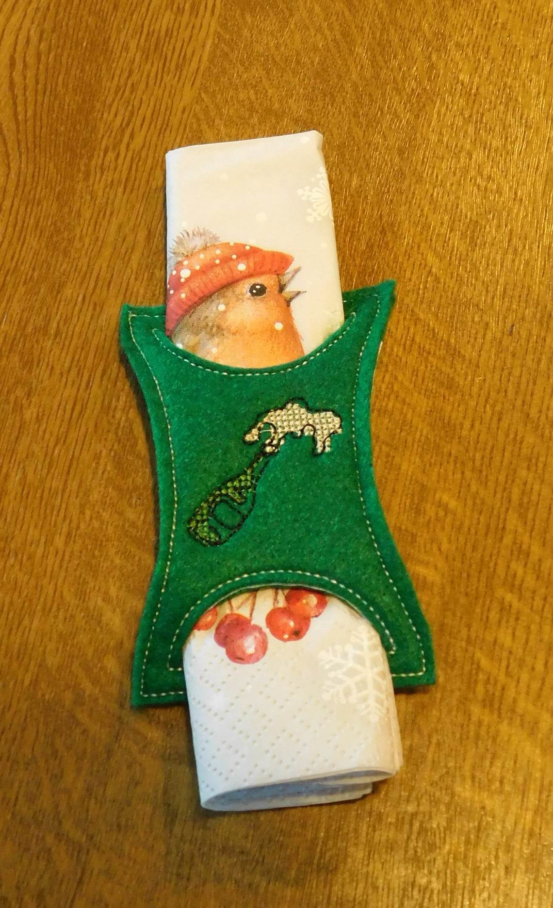 Stickdatei - Serviettenringe Glücksbringer - Sewando