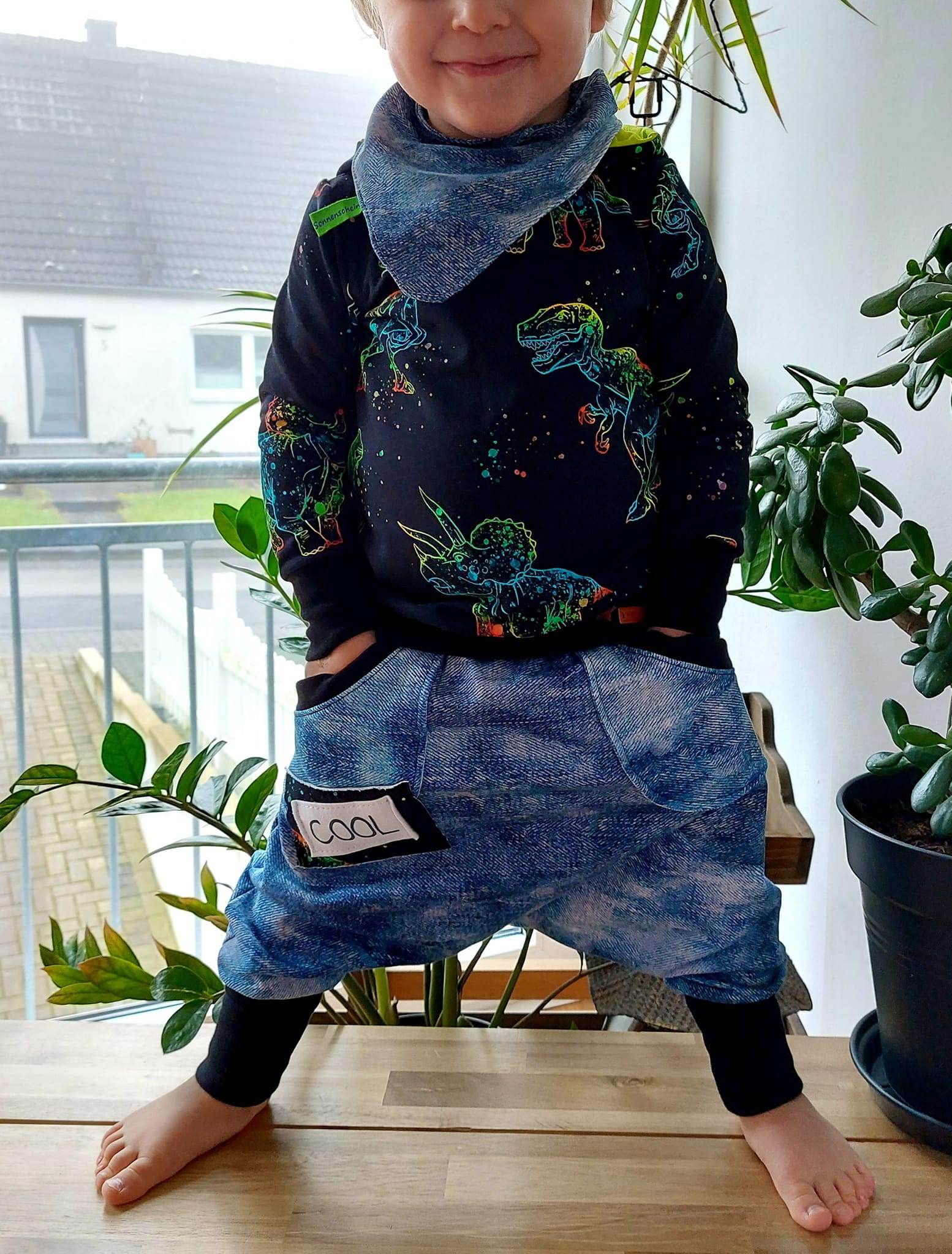 Schnittmuster Babyhose Caiden´s Bux Größe Größe 50-98 - Sewando