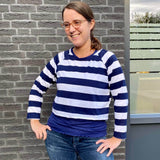 Schnittmuster Raglansweater / Hoodie ISTRANA Gr. 34-56 : - Sewando