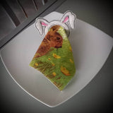 Stickdatei Serviettenring BUNNY - Sewando