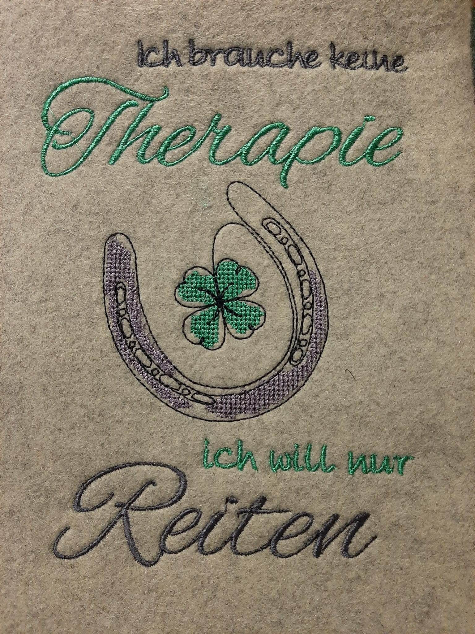 Stickdatei - Therapie REITEN - Sewando
