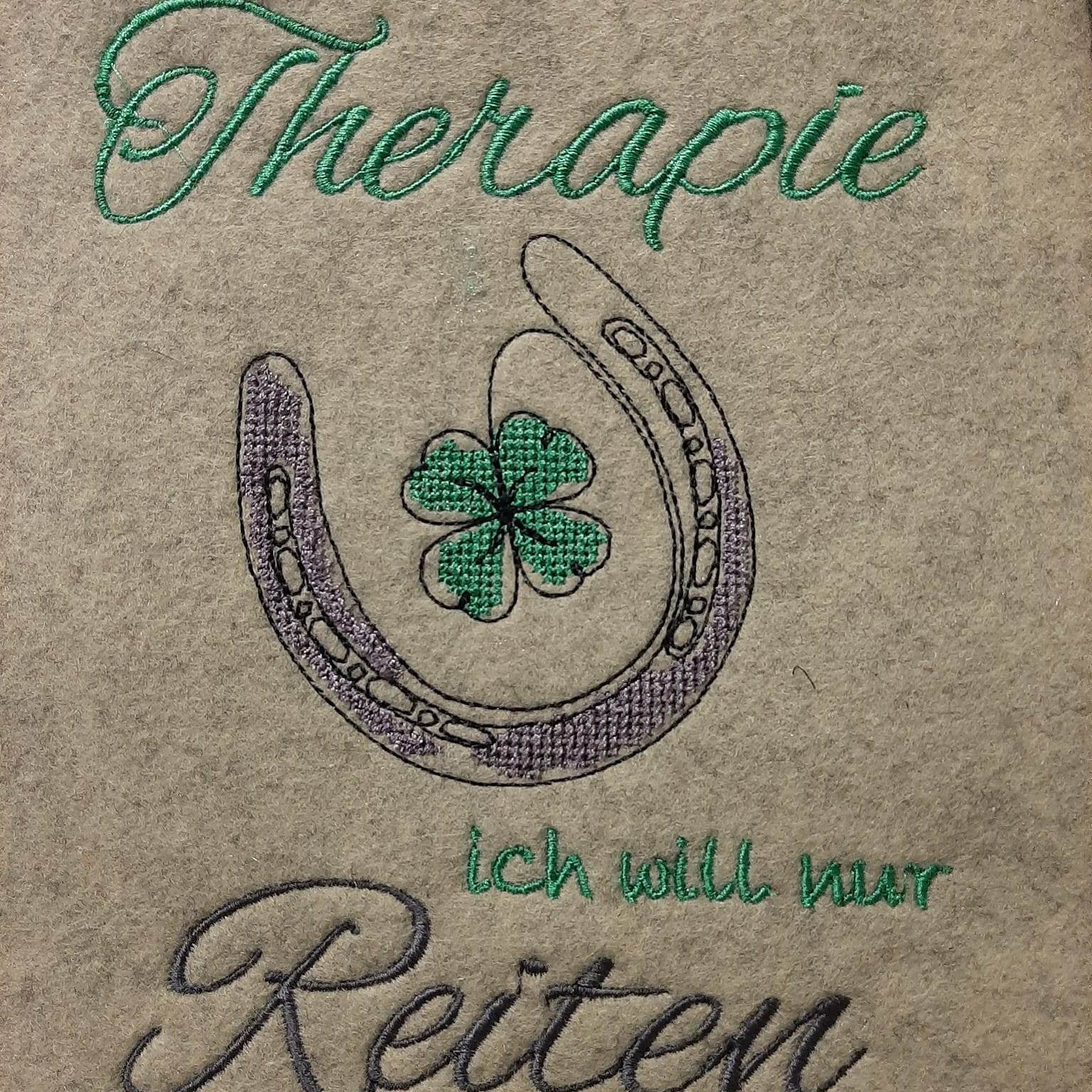 Stickdatei - Therapie REITEN - Sewando