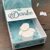 Digiset Blumen Kranz Plotten, Sublimation, Drucken, Digistamp - Sewando