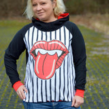 Schnittmuster Raglansweater / Hoodie ISTRANA Gr. 34-56 : - Sewando