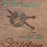 Stickdatei - Therapie STRICKEN - Sewando