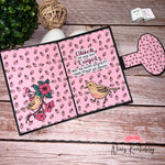 Digiset Ast mit Vogel Plotten, Sublimation, Drucken, Digistamp - Sewando