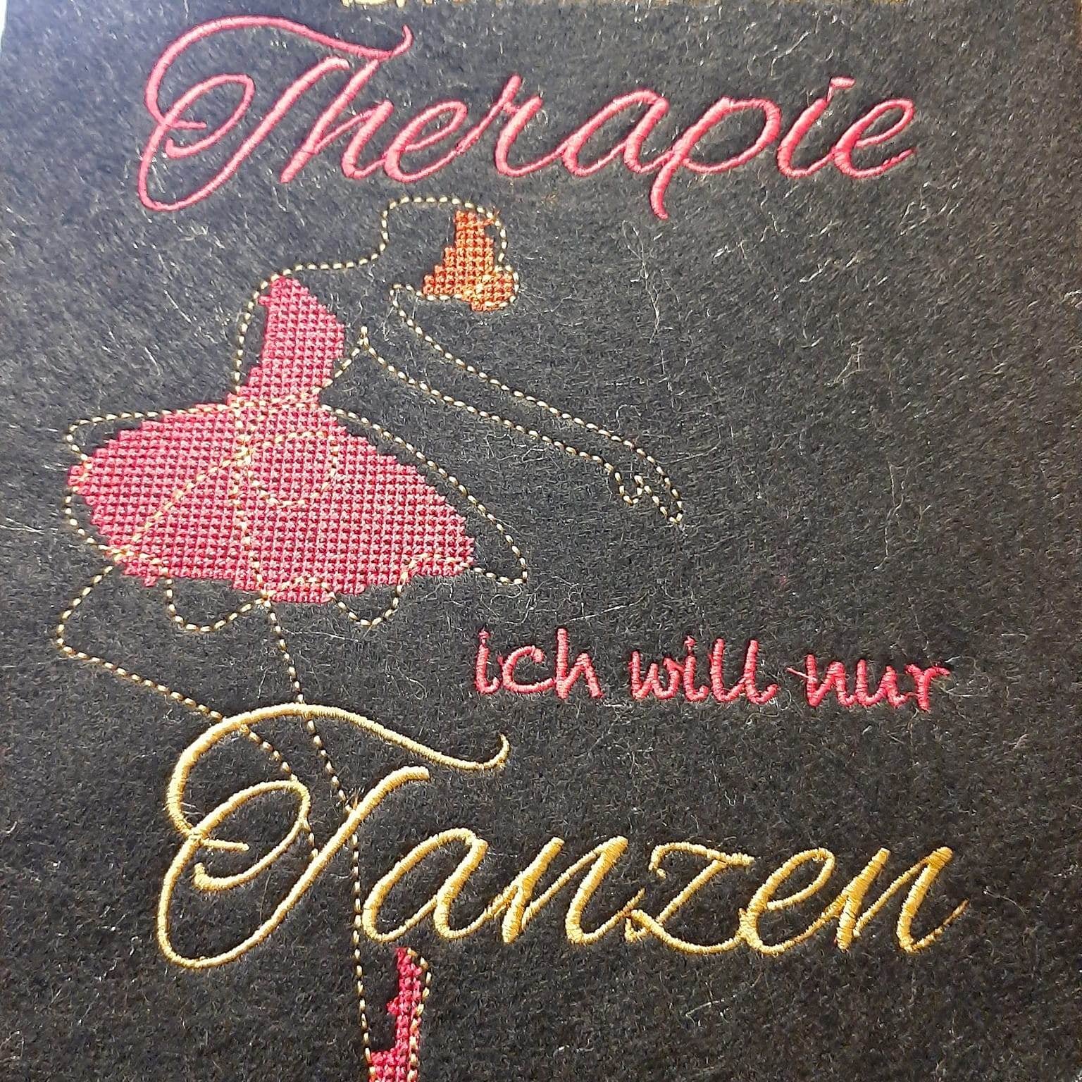 Stickdatei - Therapie TANZEN - Sewando