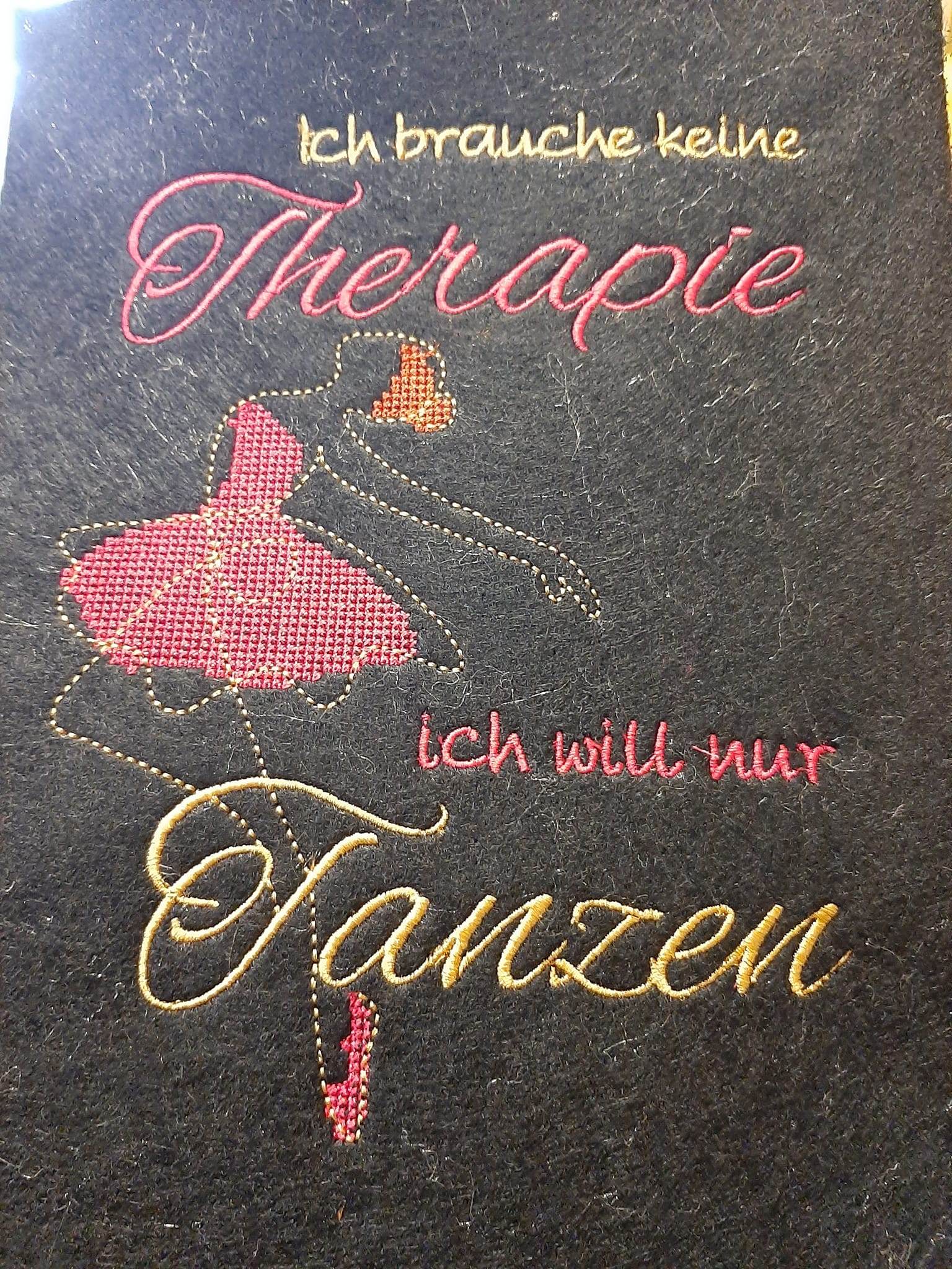 Stickdatei - Therapie TANZEN - Sewando