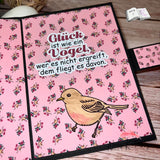 Digiset Ast mit Vogel Plotten, Sublimation, Drucken, Digistamp - Sewando