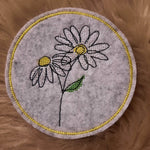 Stickdatei 16 Untersetzer Ostern - Single Line - Sewando