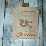 Stickdatei - Therapie STRICKEN - Sewando