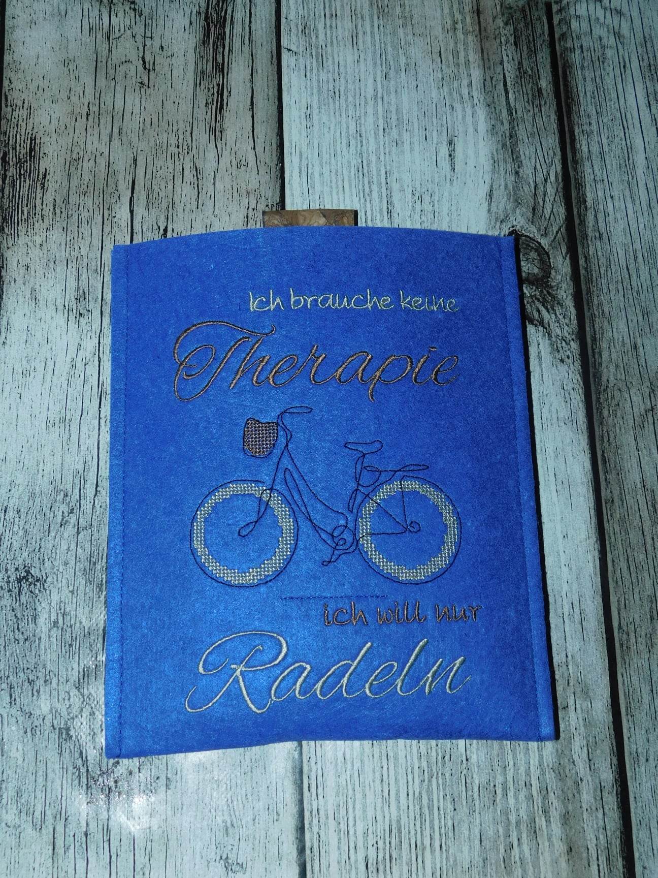 Stickdatei - Therapie RADELN - Sewando