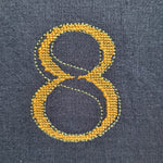 Stickdatei - Single Line Zahlen 0-9 - Sewando