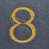 Stickdatei - Single Line Zahlen 0-9 - Sewando