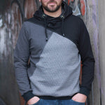 Schnittmuster Hoodie SCHIO MEN Gr. XS-XXXL : - Sewando