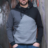 Schnittmuster Hoodie SCHIO MEN Gr. XS-XXXL : - Sewando