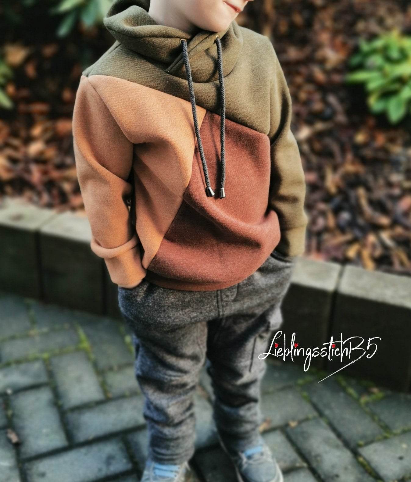 Schnittmuster Hoodie SCHIO KIDS Gr. 74/80 - 146/152 : - Sewando