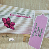 Digiset Ast mit Vogel Plotten, Sublimation, Drucken, Digistamp - Sewando
