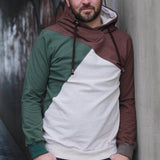 Schnittmuster Hoodie SCHIO MEN Gr. XS-XXXL : - Sewando