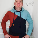 Schnittmuster Hoodie SCHIO MEN Gr. XS-XXXL : - Sewando