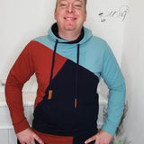 Schnittmuster Hoodie SCHIO MEN Gr. XS-XXXL : - Sewando