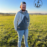 Schnittmuster Hoodie SCHIO MEN Gr. XS-XXXL : - Sewando