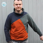 Schnittmuster Hoodie SCHIO MEN Gr. XS-XXXL : - Sewando