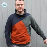 Schnittmuster Hoodie SCHIO MEN Gr. XS-XXXL : - Sewando