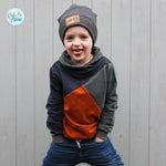 Schnittmuster Hoodie SCHIO KIDS Gr. 74/80 - 146/152 : - Sewando