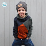 Schnittmuster Hoodie SCHIO KIDS Gr. 74/80 - 146/152 : - Sewando