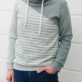 Schnittmuster Hoodie SCHIO MEN Gr. XS-XXXL : - Sewando
