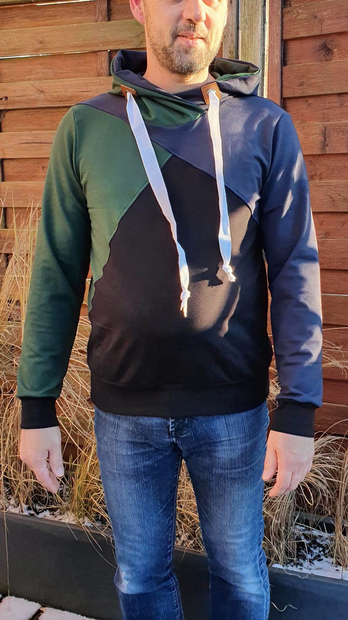 Schnittmuster Hoodie SCHIO MEN Gr. XS-XXXL : - Sewando