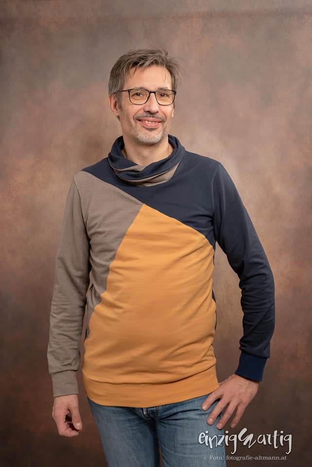 Schnittmuster Hoodie SCHIO MEN Gr. XS-XXXL : - Sewando