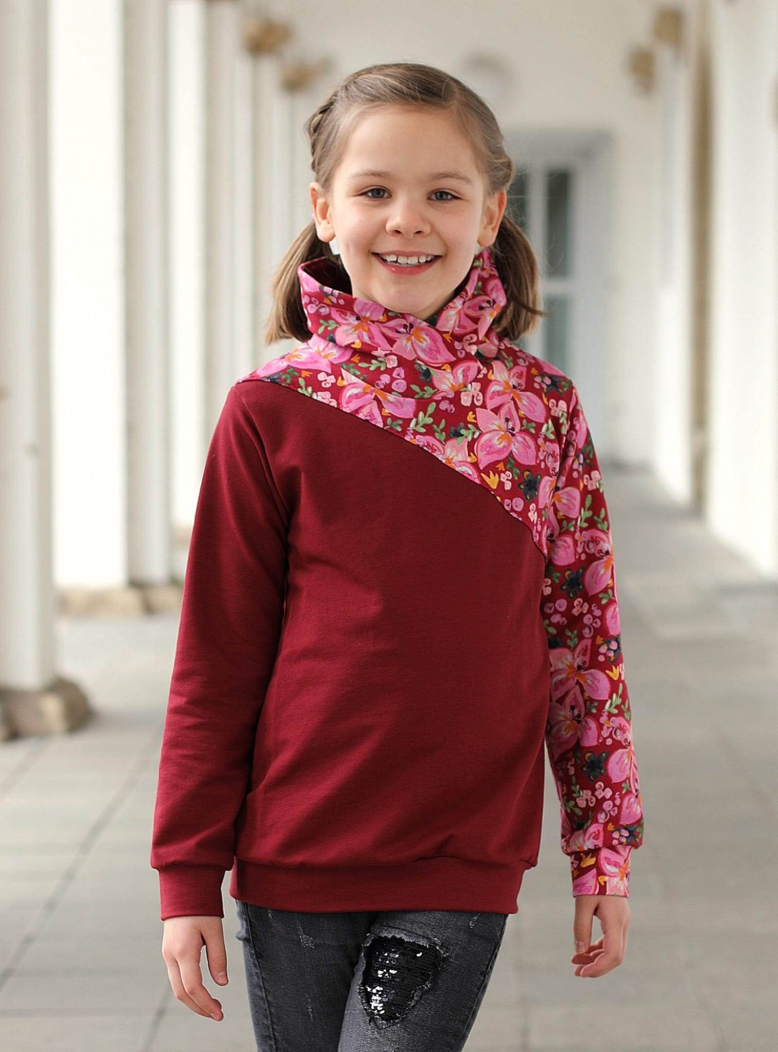 Schnittmuster Hoodie SCHIO KIDS Gr. 74/80 - 146/152 : - Sewando