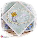 Plotterdatei Osterhasi Sublimation, Digistamp, Digipaper - Sewando