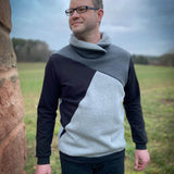 Schnittmuster Hoodie SCHIO MEN Gr. XS-XXXL : - Sewando