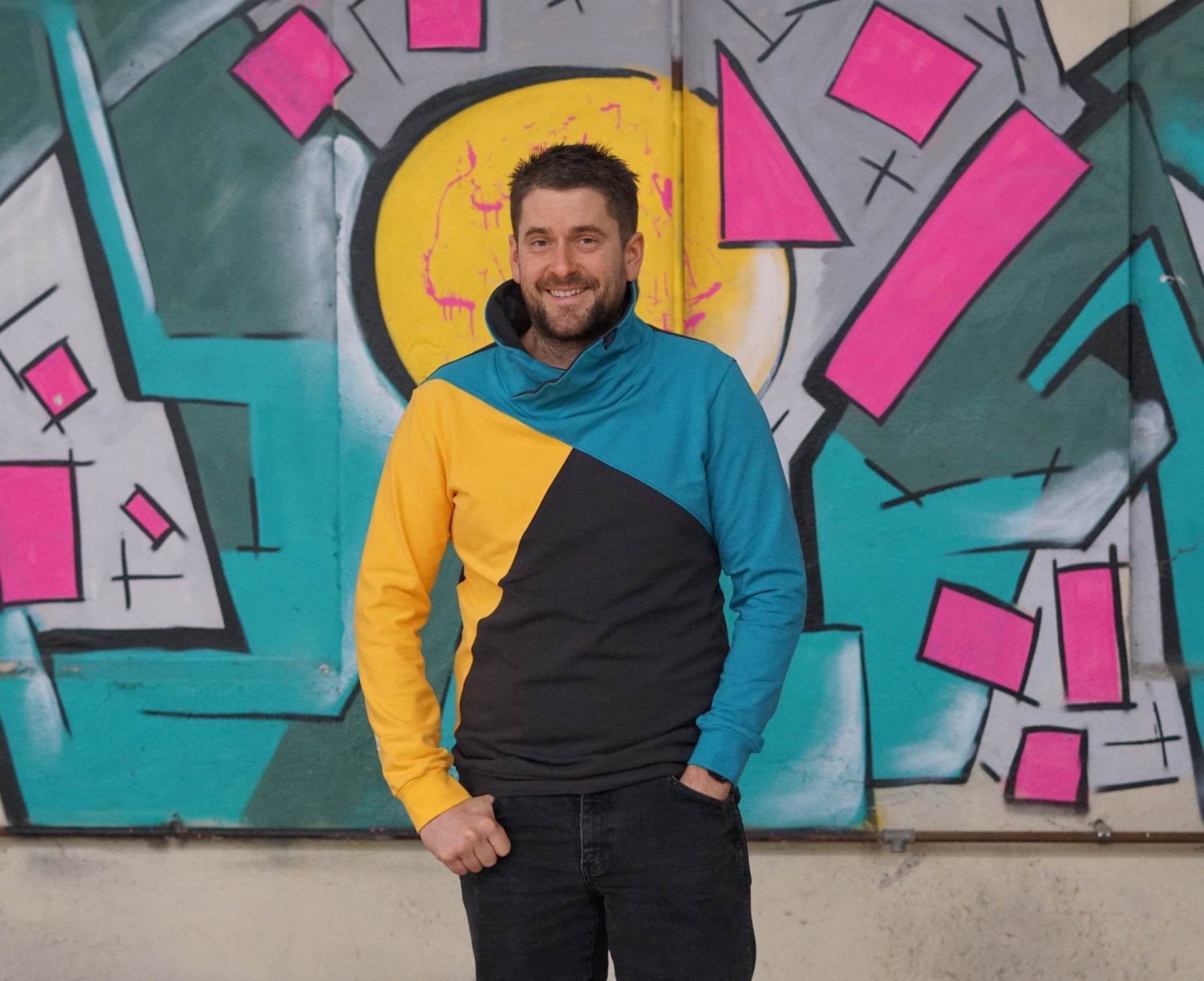 Schnittmuster Hoodie SCHIO MEN Gr. XS-XXXL : - Sewando