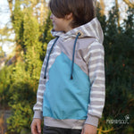 Schnittmuster Hoodie SCHIO KIDS Gr. 74/80 - 146/152 : - Sewando