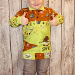 Schnittmuster Hoodie Mighty X Kross Gr.122 - 176 - Sewando