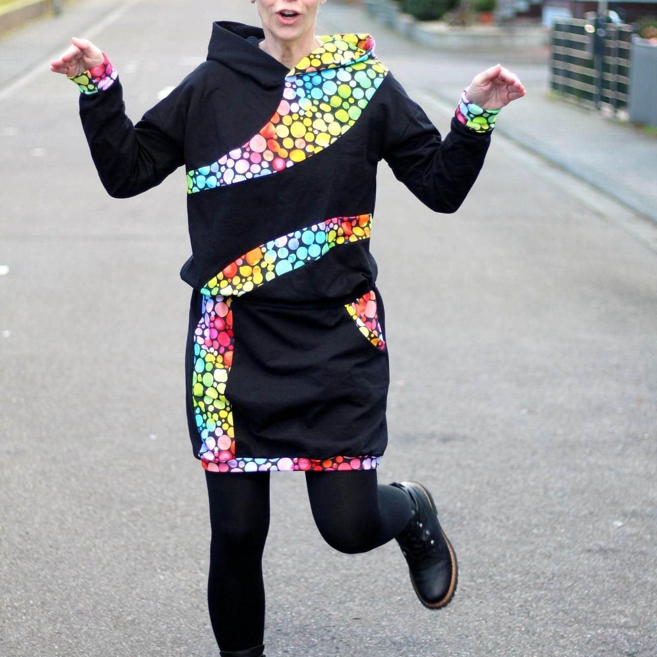 Schnittmuser WeavyBallonDress Gr. 32 bis 50 - Sewando