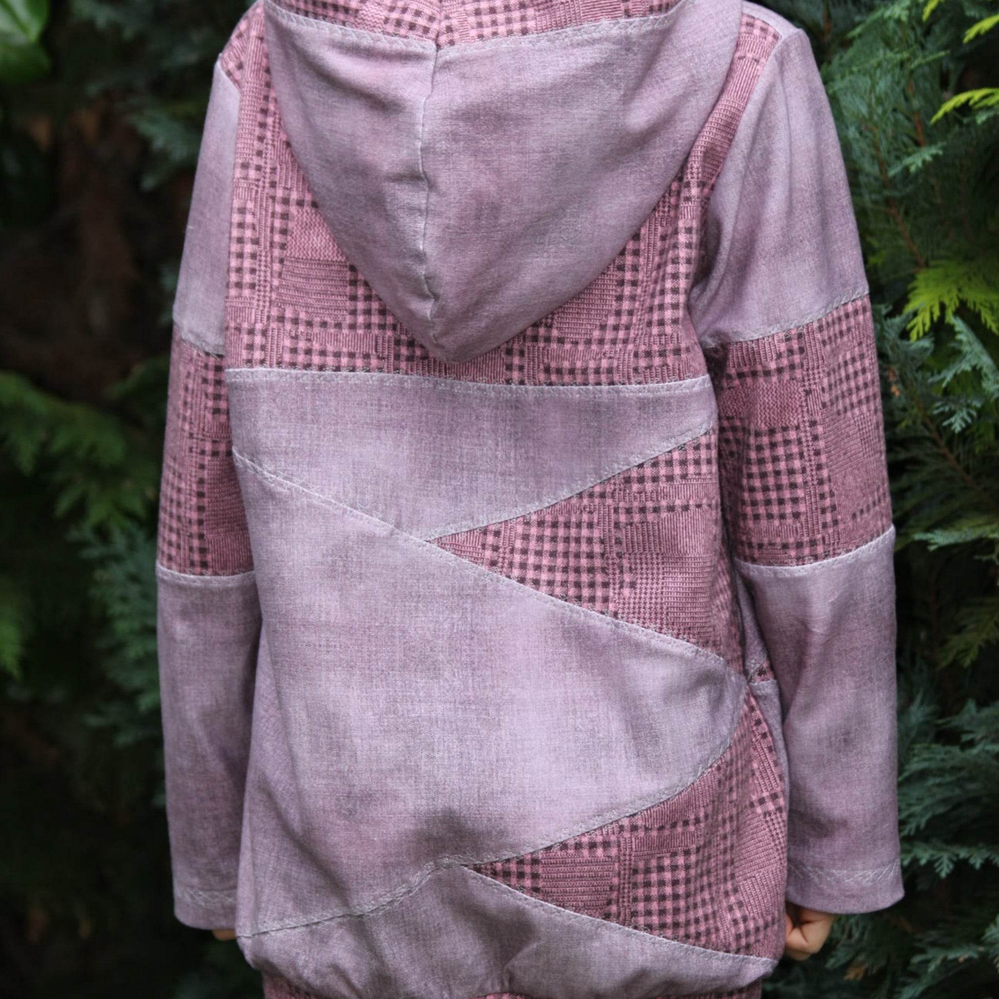 Schnittmuster Hoodie Mighty X Kross Gr.122 - 176 - Sewando