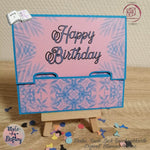 Digiset Blumen Kranz Plotten, Sublimation, Drucken, Digistamp - Sewando