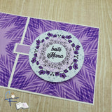 Digiset Blumen Kranz Plotten, Sublimation, Drucken, Digistamp - Sewando