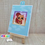 Digiset Eichhörnchen Puschel Plotten, Sublimation, Drucken, Digistamp - Sewando