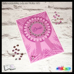 Digiset Blumen Kranz Plotten, Sublimation, Drucken, Digistamp - Sewando