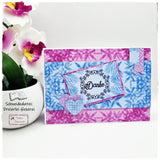 Digiset Blumen Kranz Plotten, Sublimation, Drucken, Digistamp - Sewando