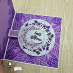 Digiset Blumen Kranz Plotten, Sublimation, Drucken, Digistamp - Sewando
