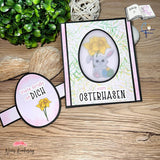 Plotterdatei Osterhasi Sublimation, Digistamp, Digipaper - Sewando