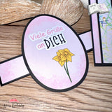 Plotterdatei Osterhasi Sublimation, Digistamp, Digipaper - Sewando
